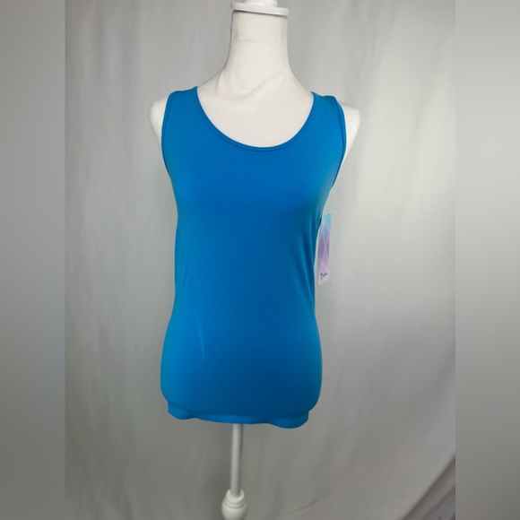 NWT / Ivivva Lululemon Blue Kayak Warp To The Future Tank / B001 - Picture 4 of 6